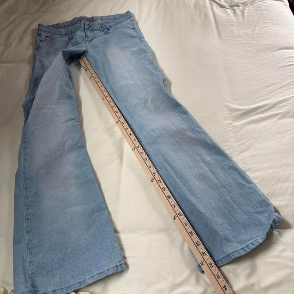 Low rise flare jeans Y2K low rise flare jeans Mudd size 11 - Picture 3 of 6